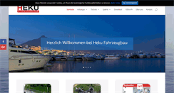 Desktop Screenshot of heku-fahrzeugbau.de