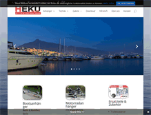 Tablet Screenshot of heku-fahrzeugbau.de
